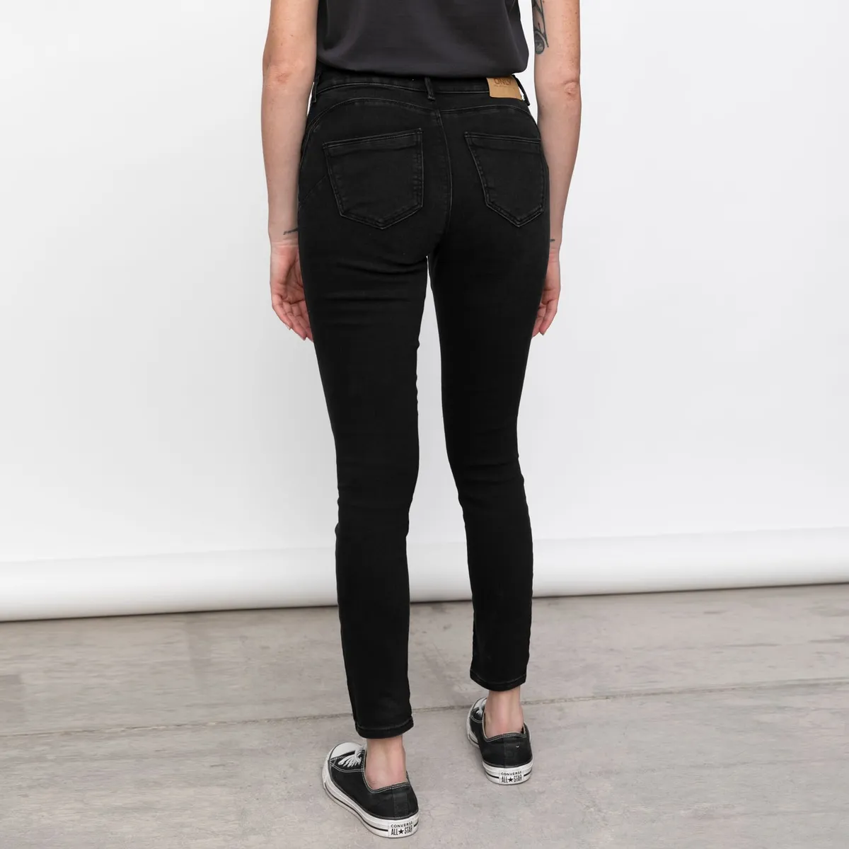 ONLY - Jeans Push Up Tiro Alto Mujer Only