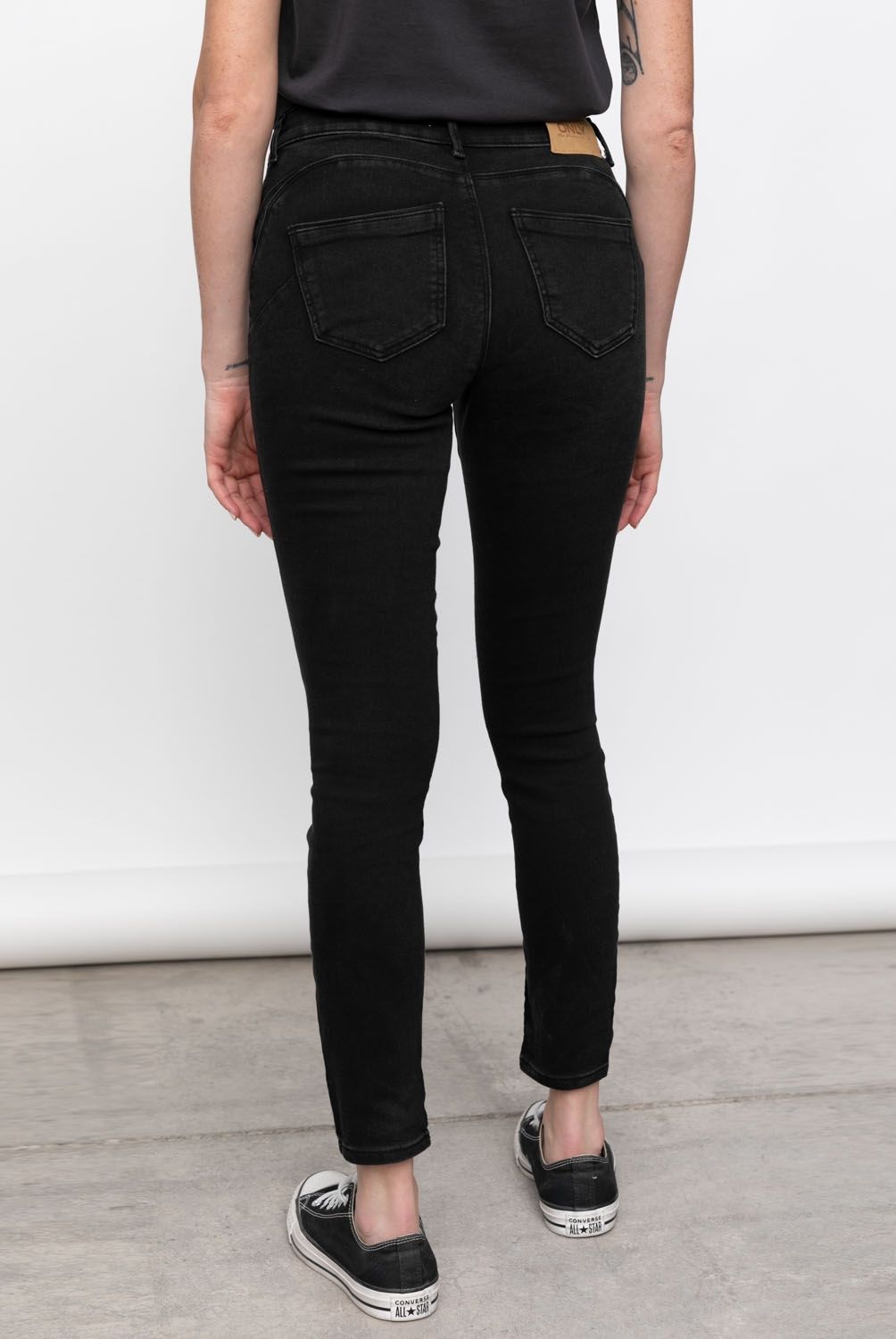 ONLY - Jeans Push Up Tiro Alto Mujer Only