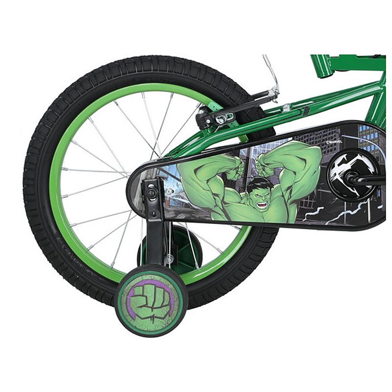 LAHSEN - Bicicleta Infantil Hulk Aro 16 Verde