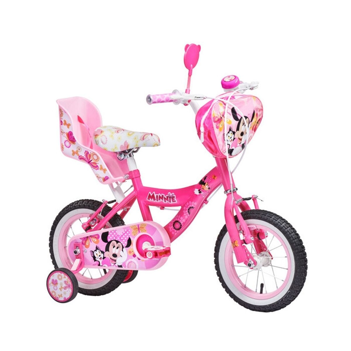 LAHSEN - Bicicleta Infantil Minnie Aro 12 Rosado