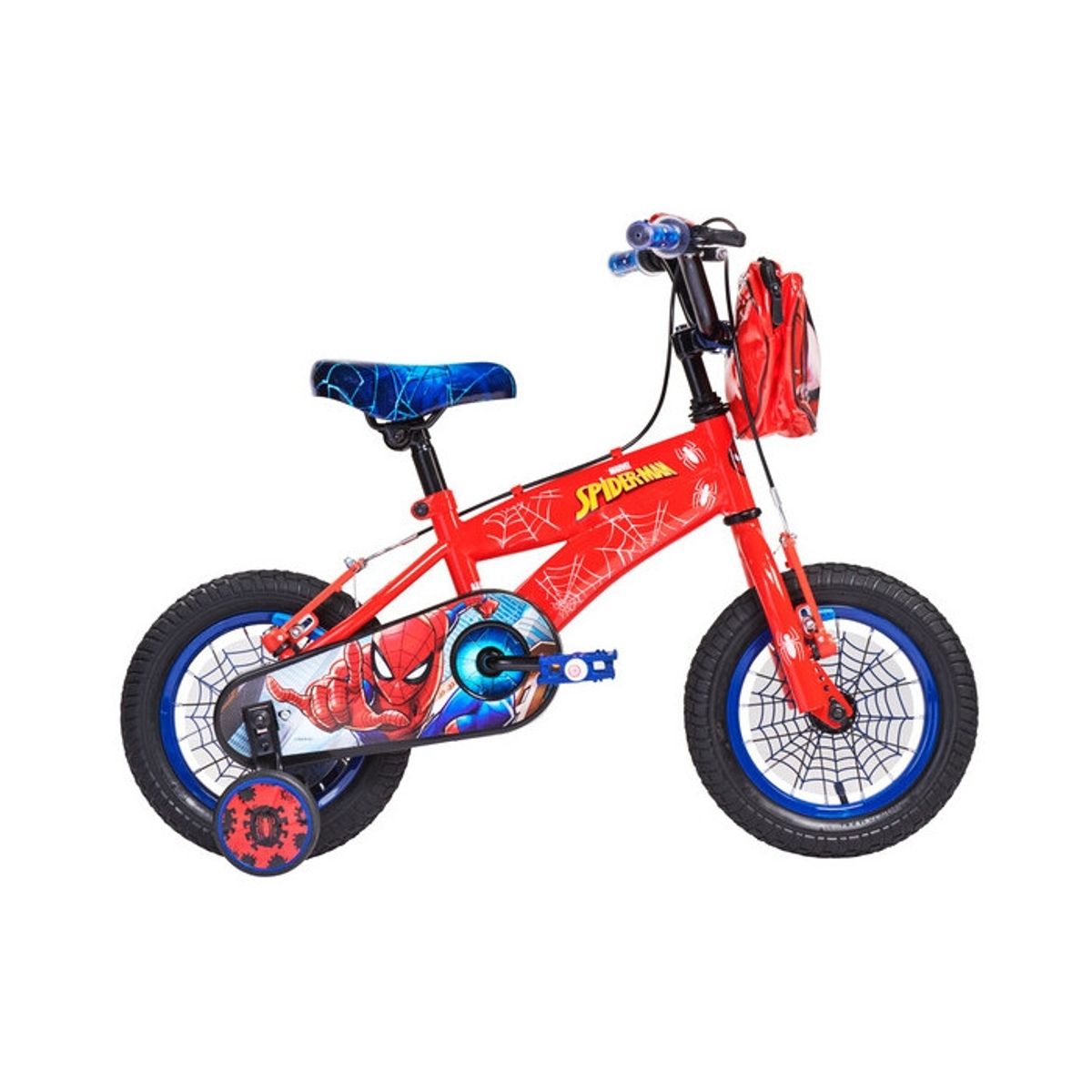 LAHSEN - Bicicleta Infantil Spiderman Aro 12 Rojo