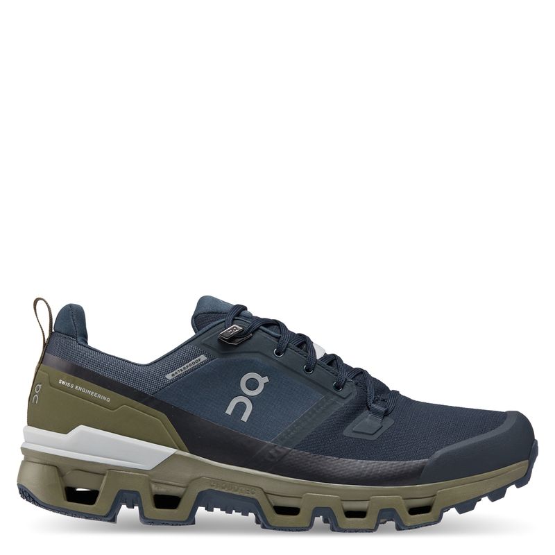 ON - Cloudwander Waterproof Zapatilla Outdoor Hombre Azul ON