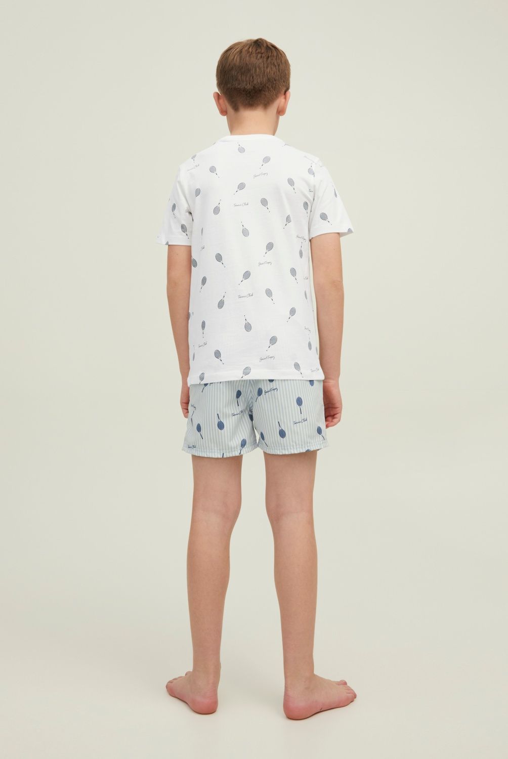 JACK&JONES JUNIOR - Polera Manga Corta Estampada Algodón Niño Jack&Jones Junior