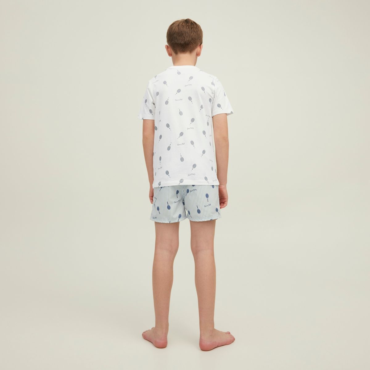 JACK&JONES JUNIOR - Polera Manga Corta Estampada Algodón Niño Jack&Jones Junior