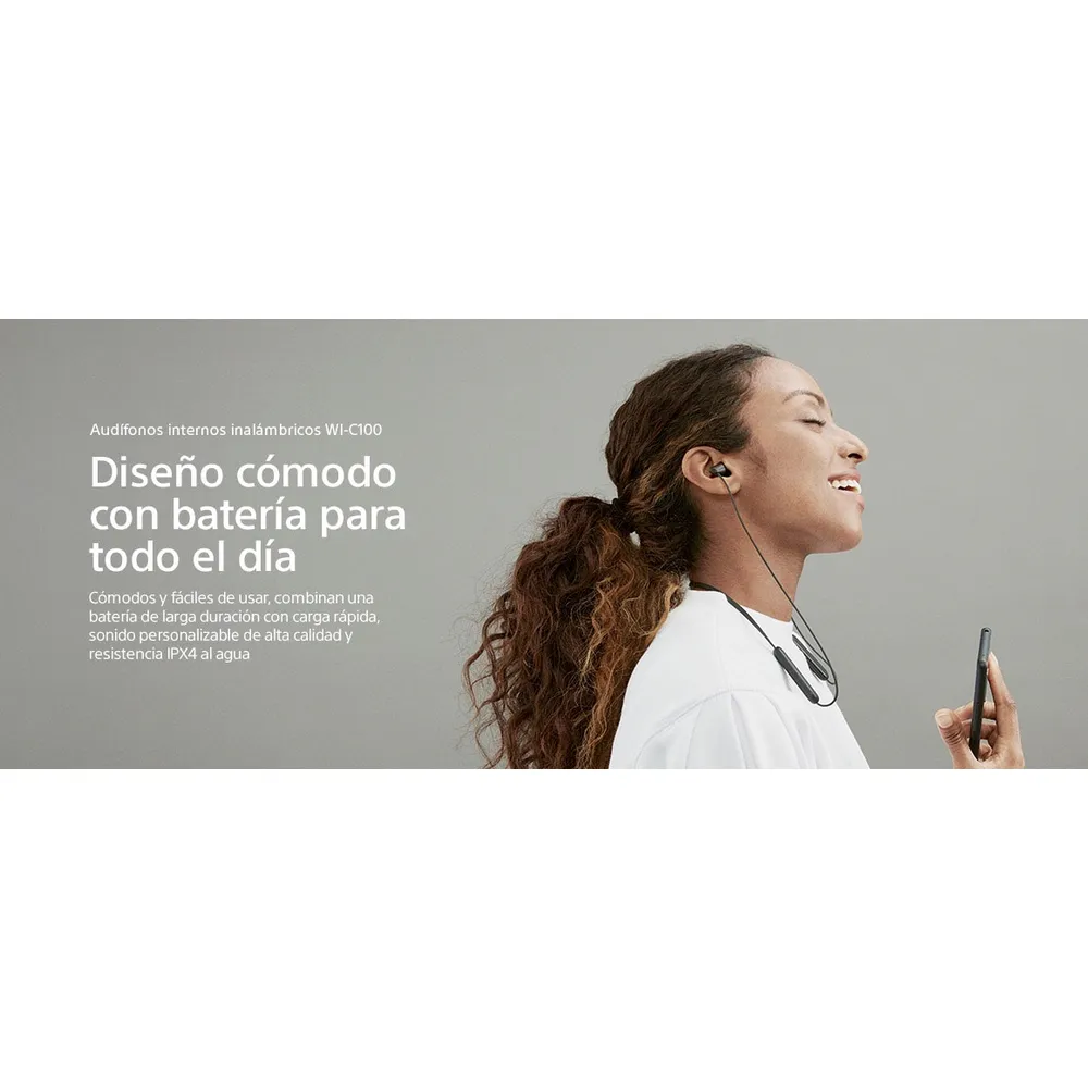 Sony WI-C100 Crema, foto 7