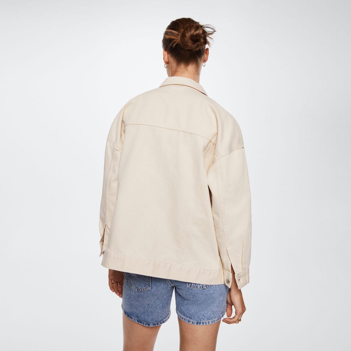 MANGO - Mango Chaqueta Vaquera Oversize Dafne Mujer
