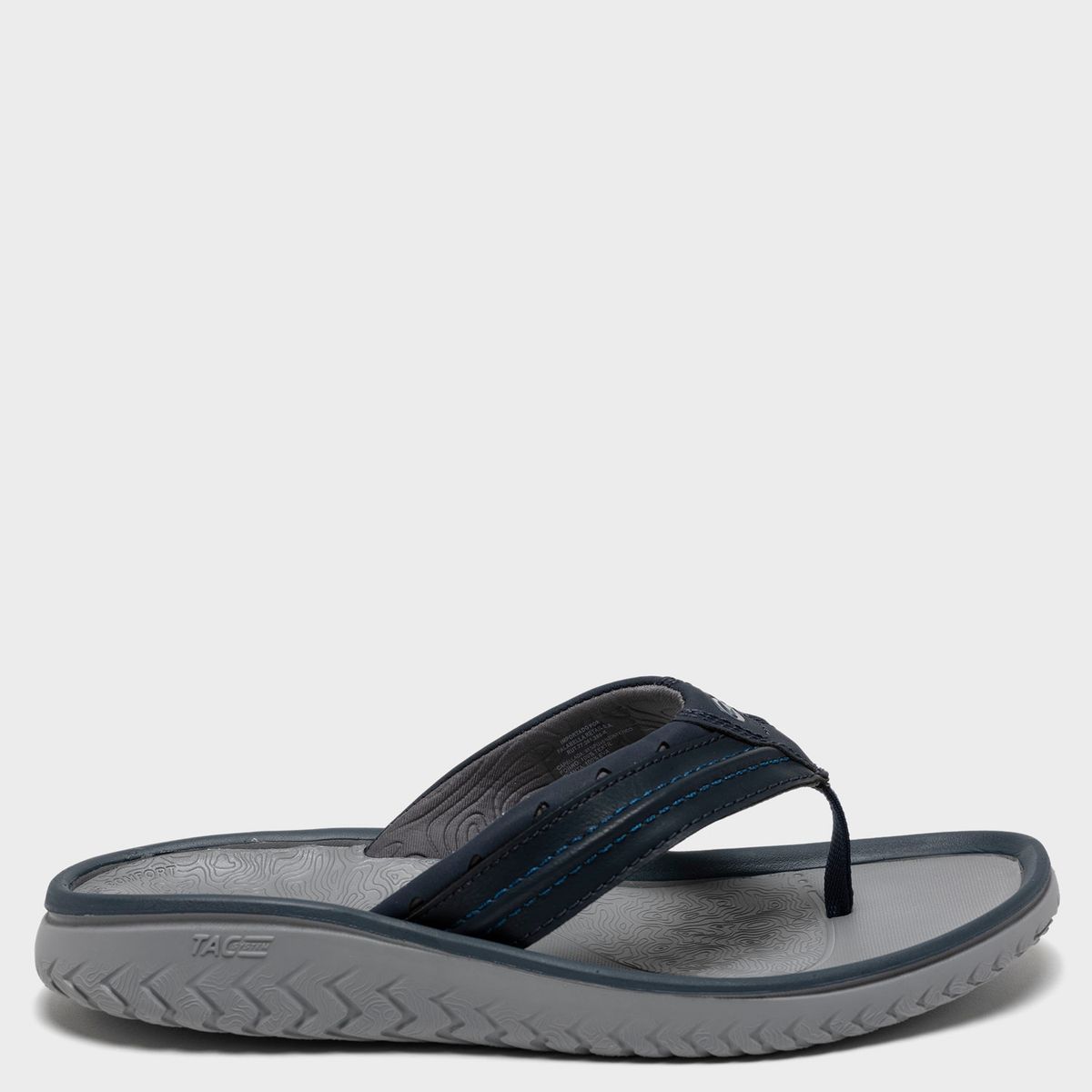 CLARKS - Sandalia Hombre Cuero Azul Clarks