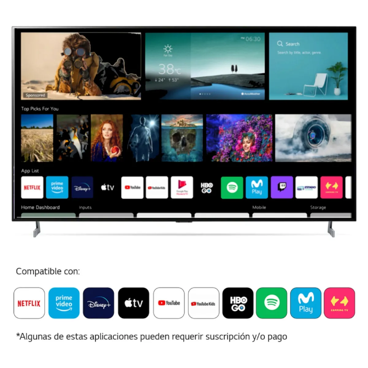 LG - OLED 77'' OLED77Z2 8K TV UHD TV Smart TV + Magic Remote LG