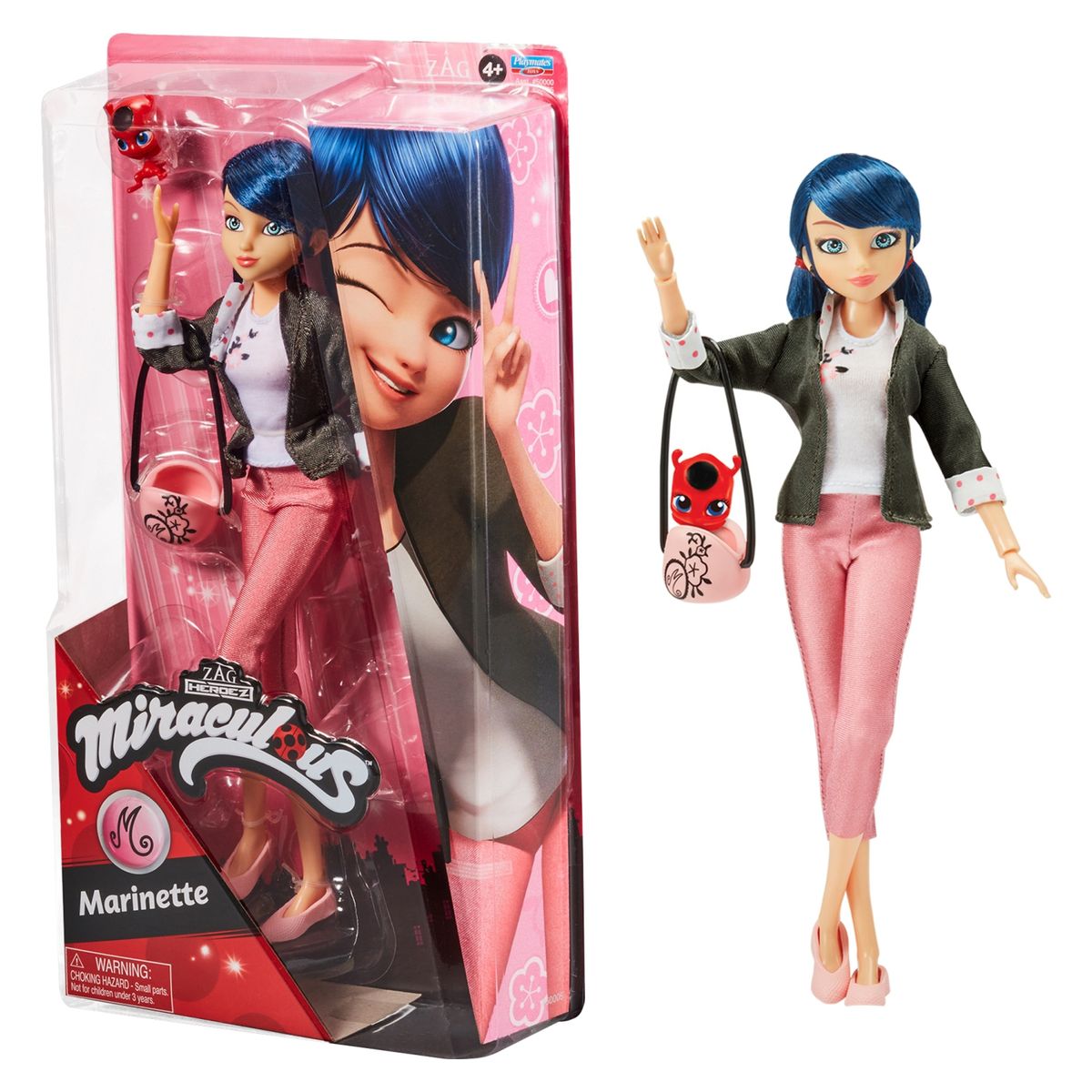 LADYBUG - Muñeca Miraculous Marinette 11" Ladybug
