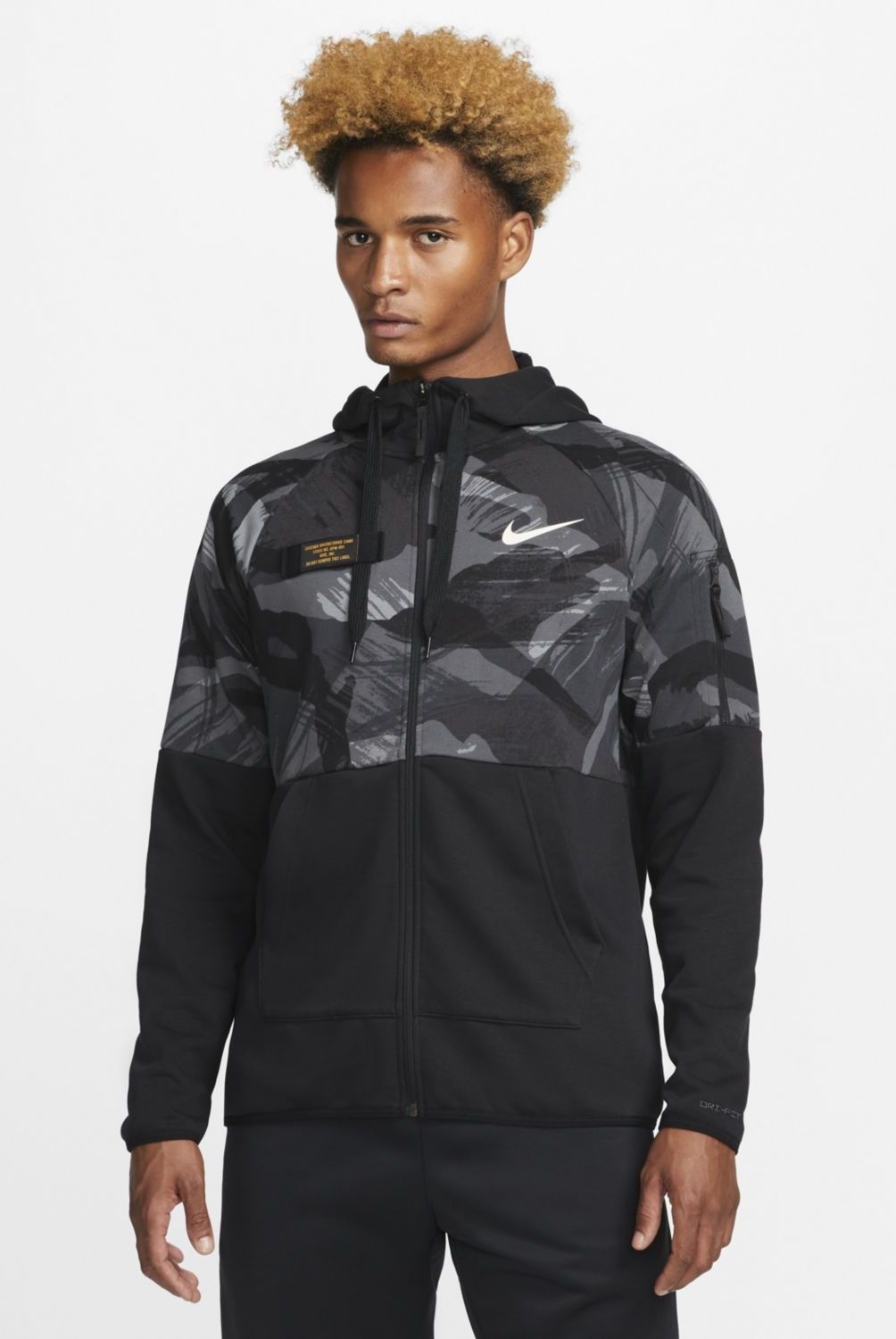 NIKE - Polerón Hoodie Fitness Hombre Nike