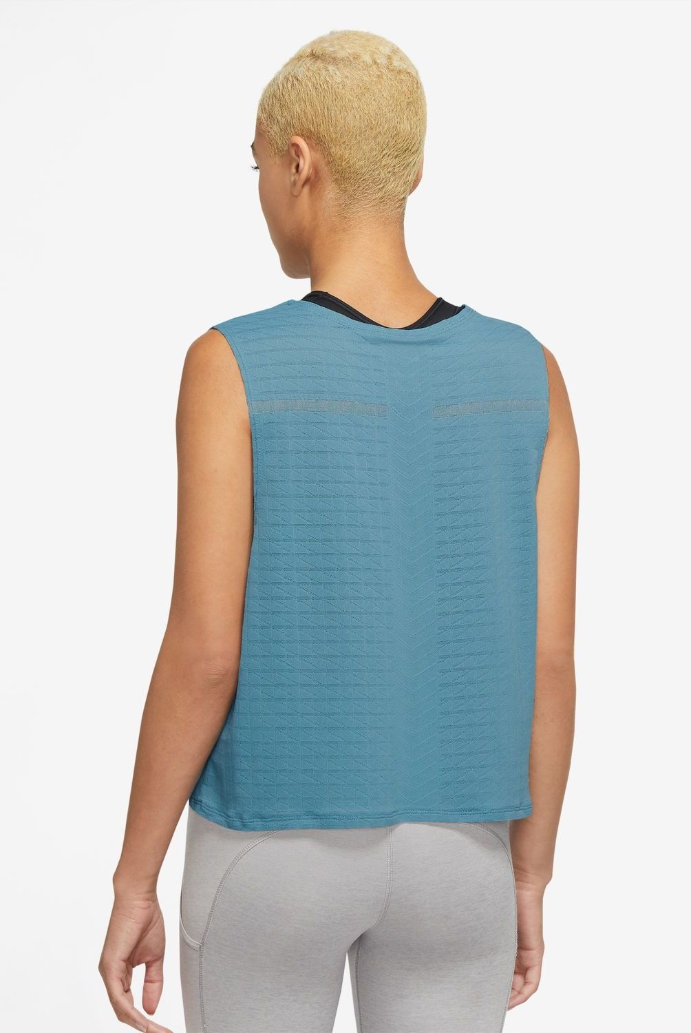 NIKE - Nike Polera Sin Mangas Running Mujer