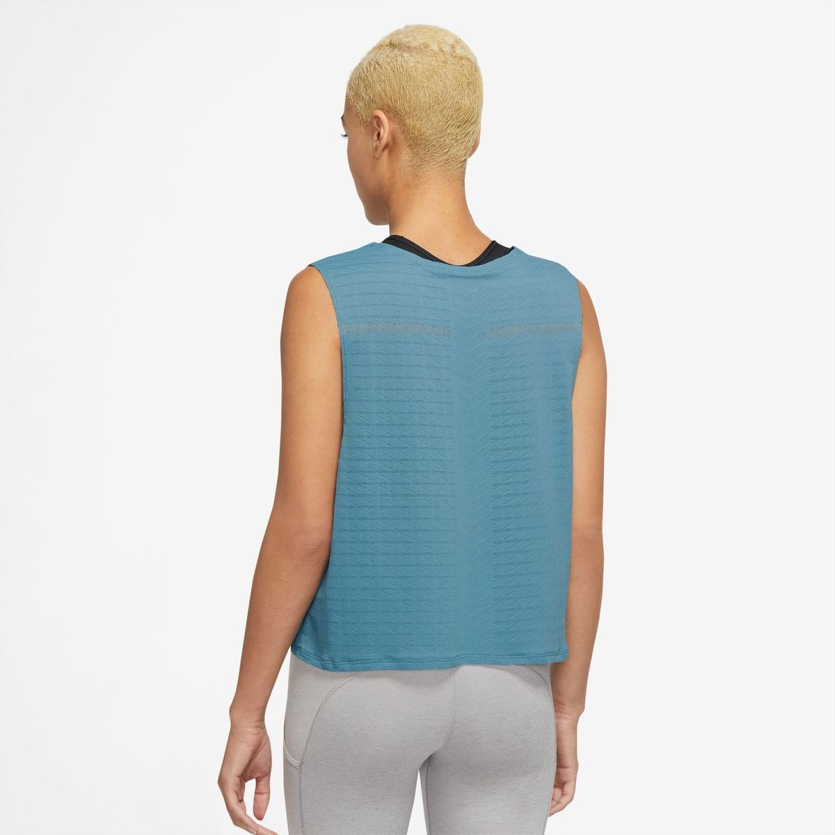 NIKE - Nike Polera Sin Mangas Running Mujer