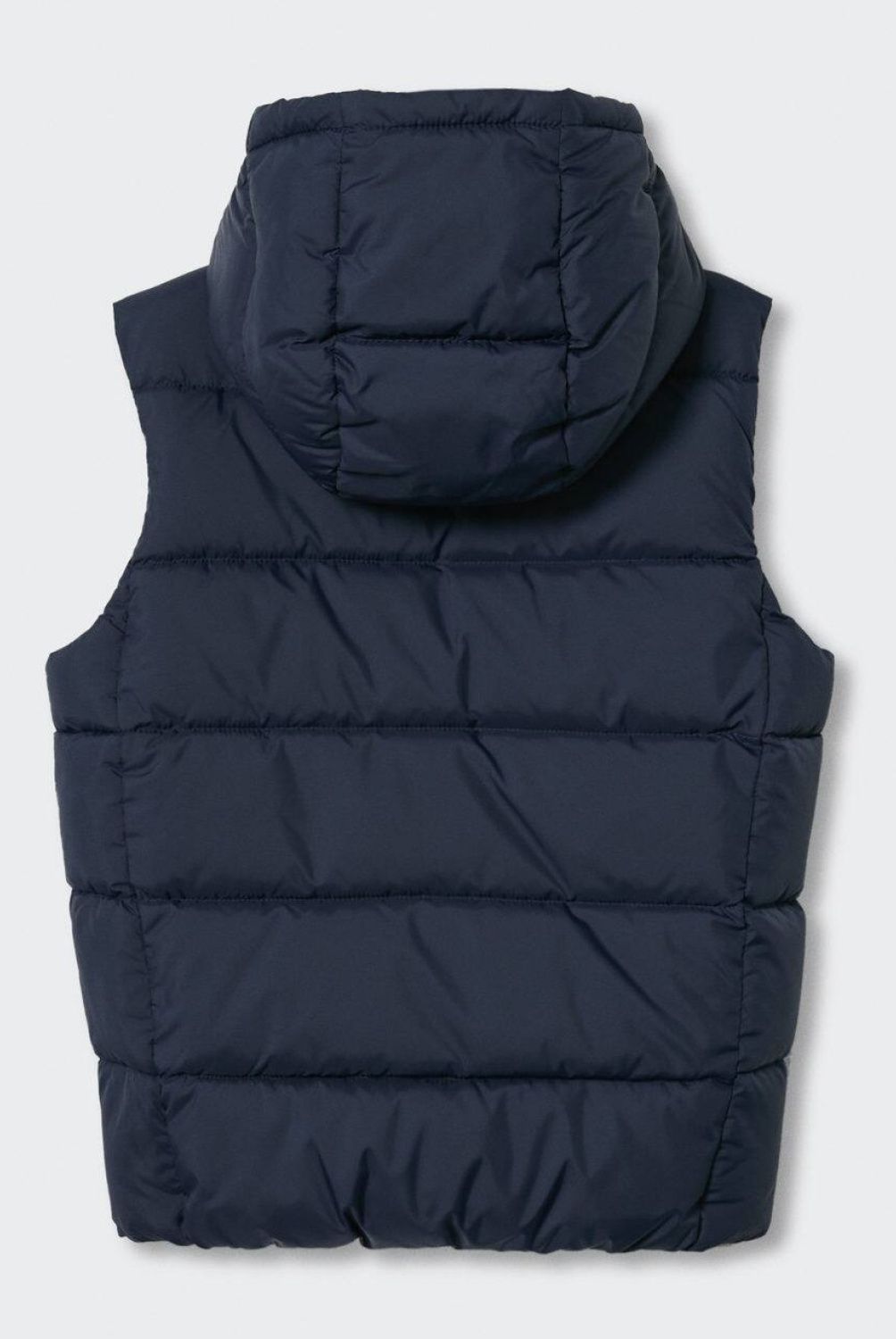 MANGO KIDS - Mango Kids Parka Acolchada Sin Mangas Capucha