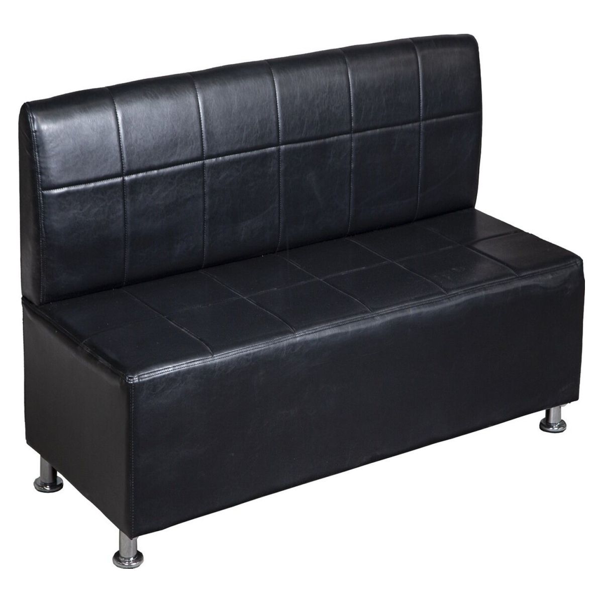 GENERICO - Sillon de Espera de para Peluqueria Classic Black