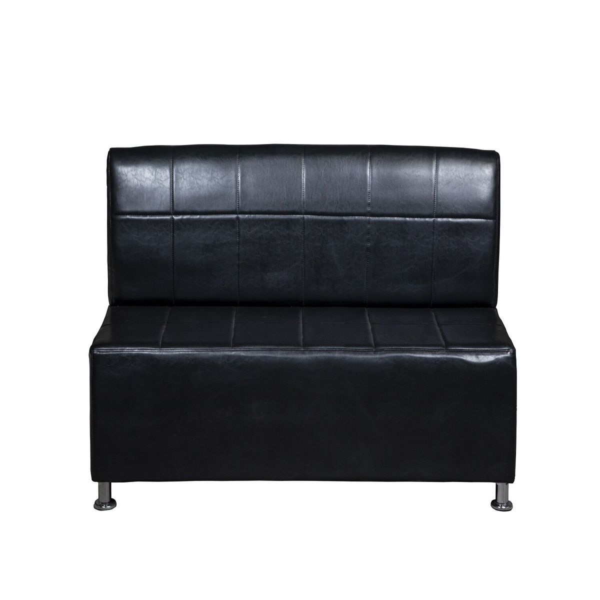 GENERICO - Sillon de Espera de para Peluqueria Classic Black
