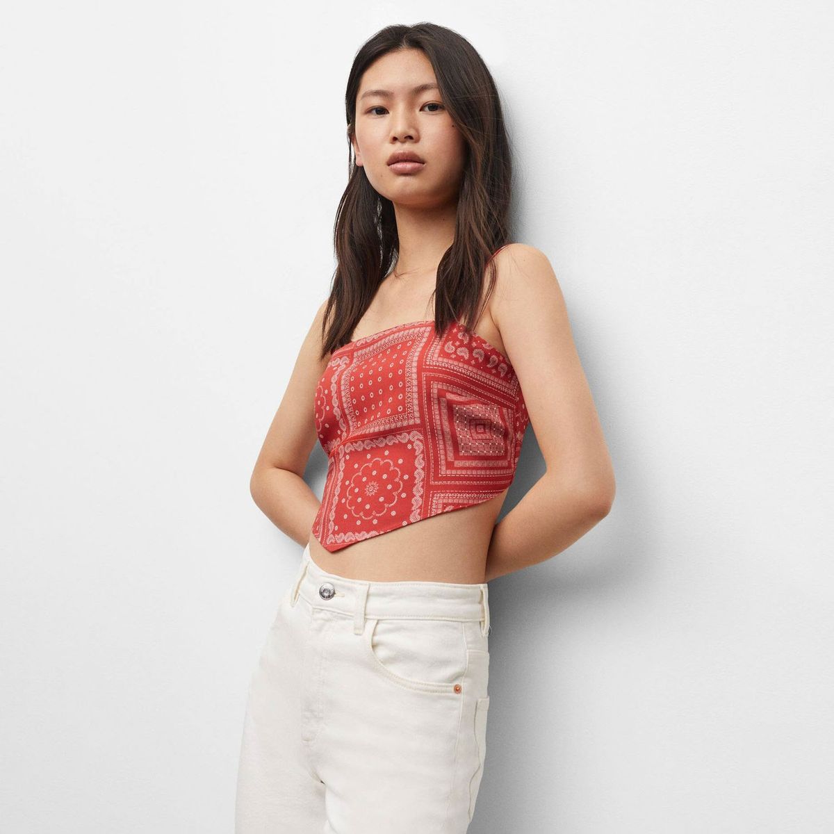 MANGO TEEN - Crop Top Niña Mango Teen