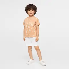 MANGO KIDS - Polera Estampada Mensaje Bebé Niño