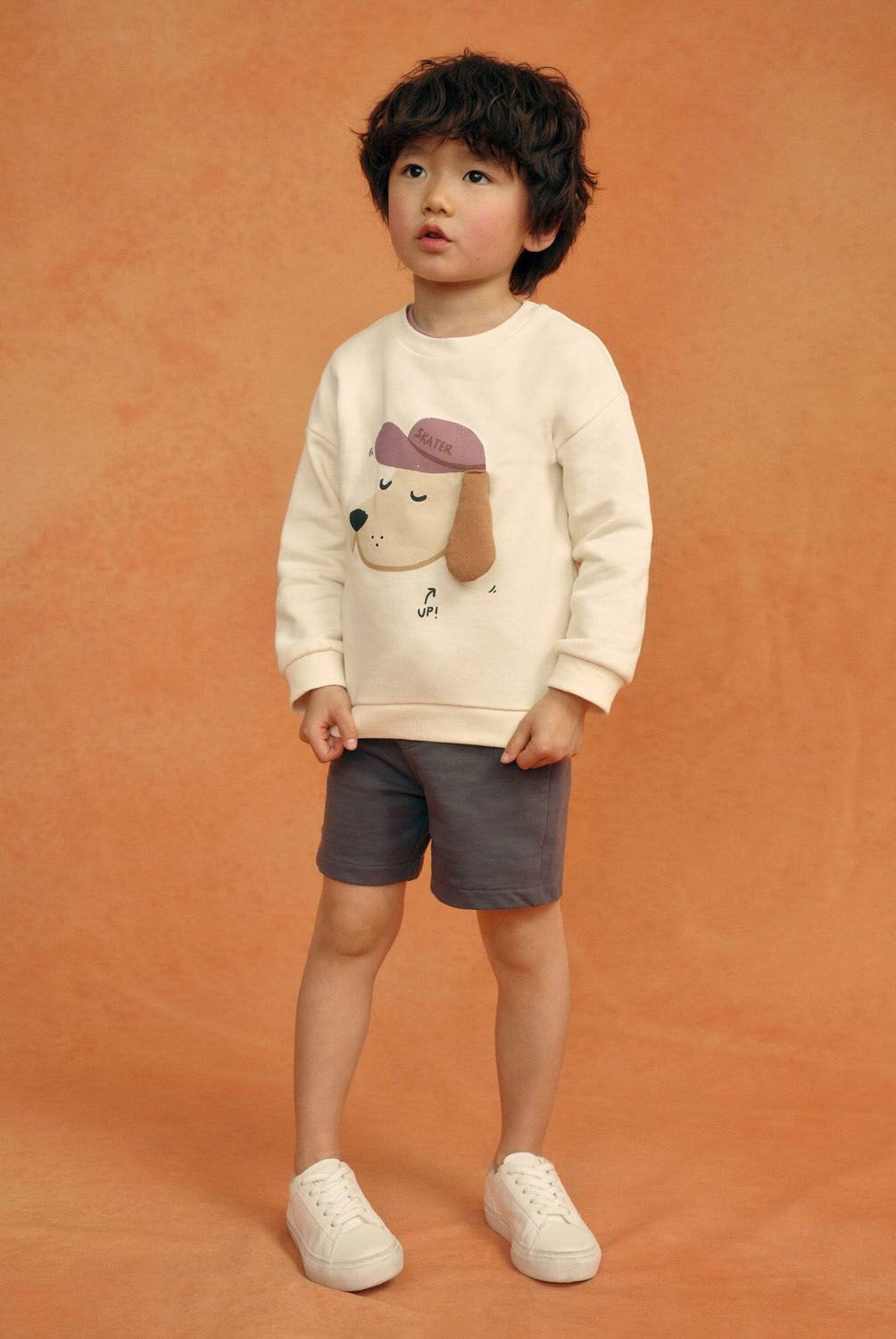 MANGO KIDS - Mango Kids Polerón Dibujo Estampado