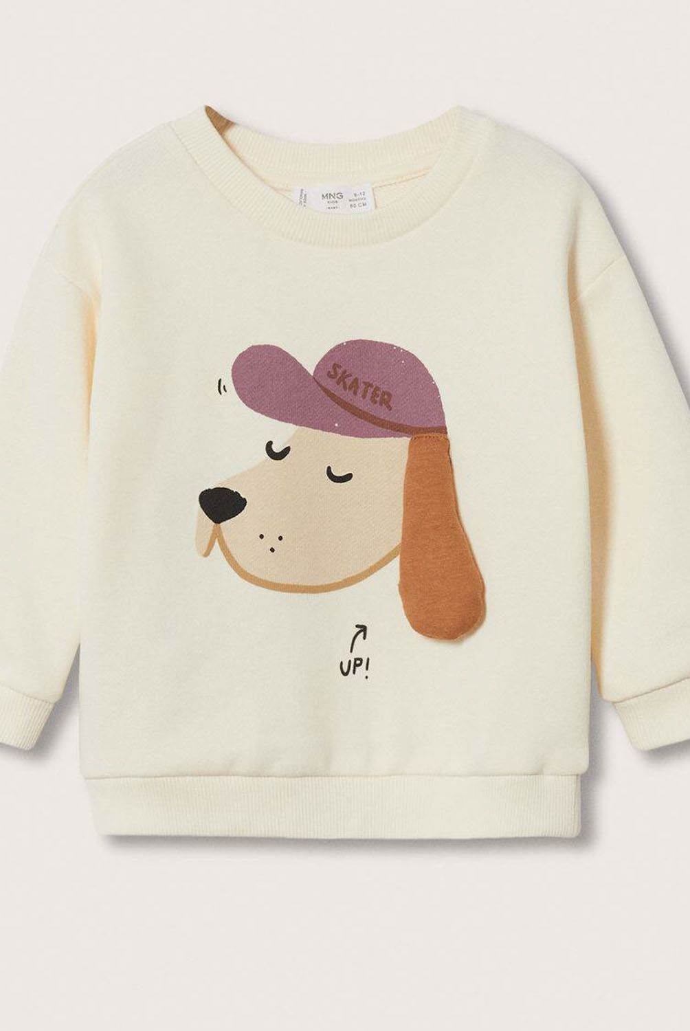 MANGO KIDS - Mango Kids Polerón Dibujo Estampado