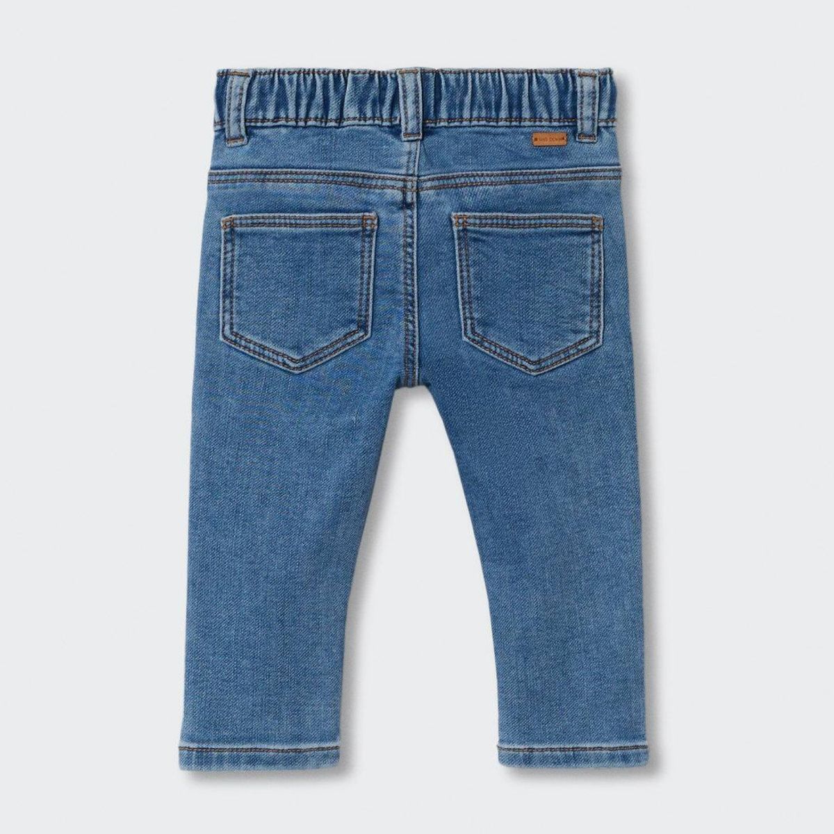 MANGO KIDS - Jeans Cintura Elástica Cordón Bebé Niño Mango Kids