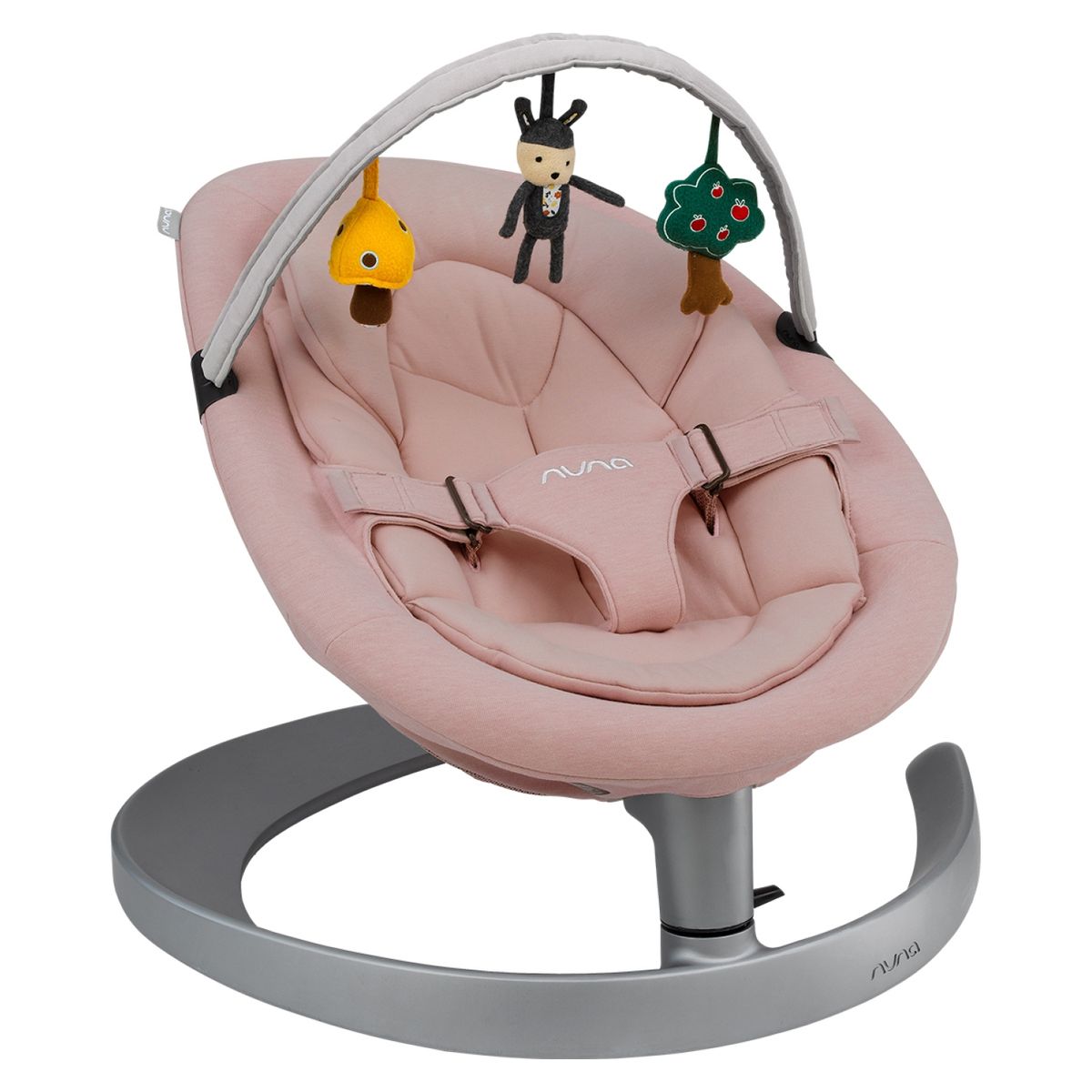 NUNA - Silla Nido Mecedora Leaf Grow Blush Bebé Nuna