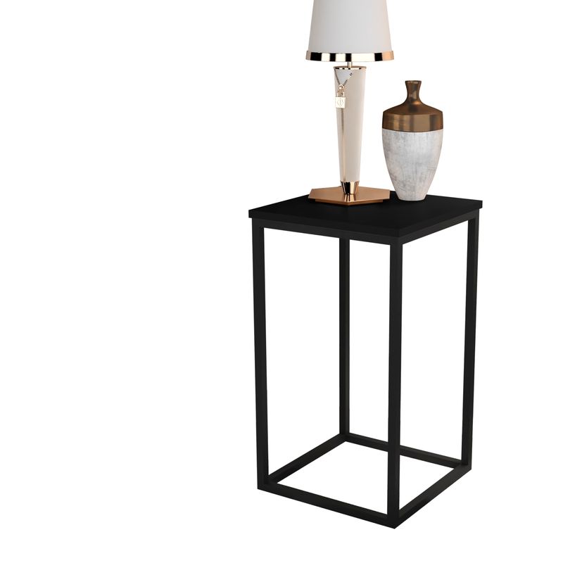 BE DESIGN - Mesa Lateral Be Apolo Negro Be Design