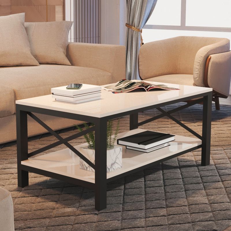 BE DESIGN - Mesa De Centro Industrial Perla Be Design