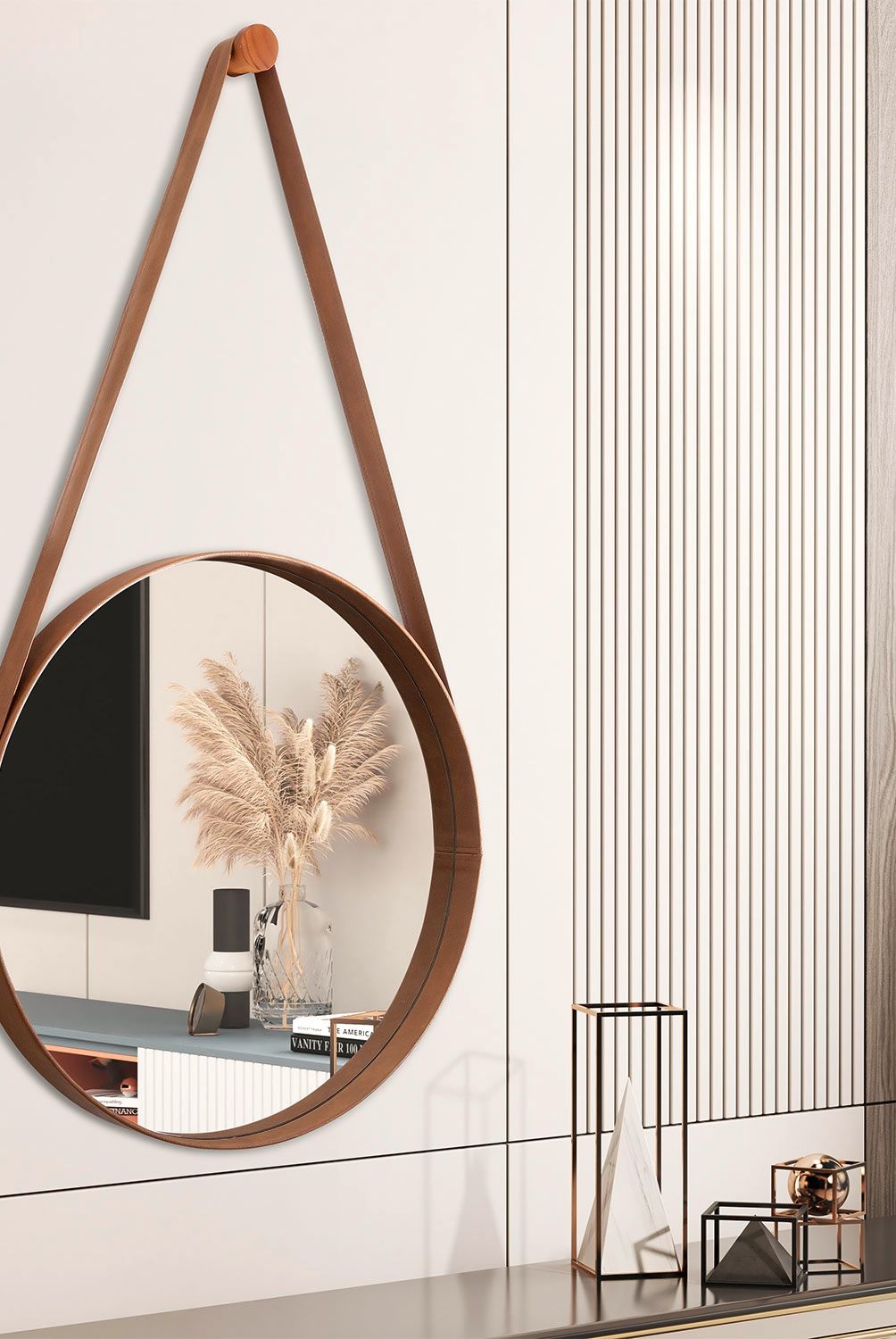 BE DESIGN - Espejo Colgante Be Redonda Be Design