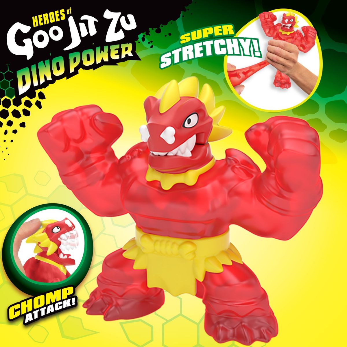 GOO JIT ZU - Figura De Acción Goo Jit Zu Heroe Blazagon