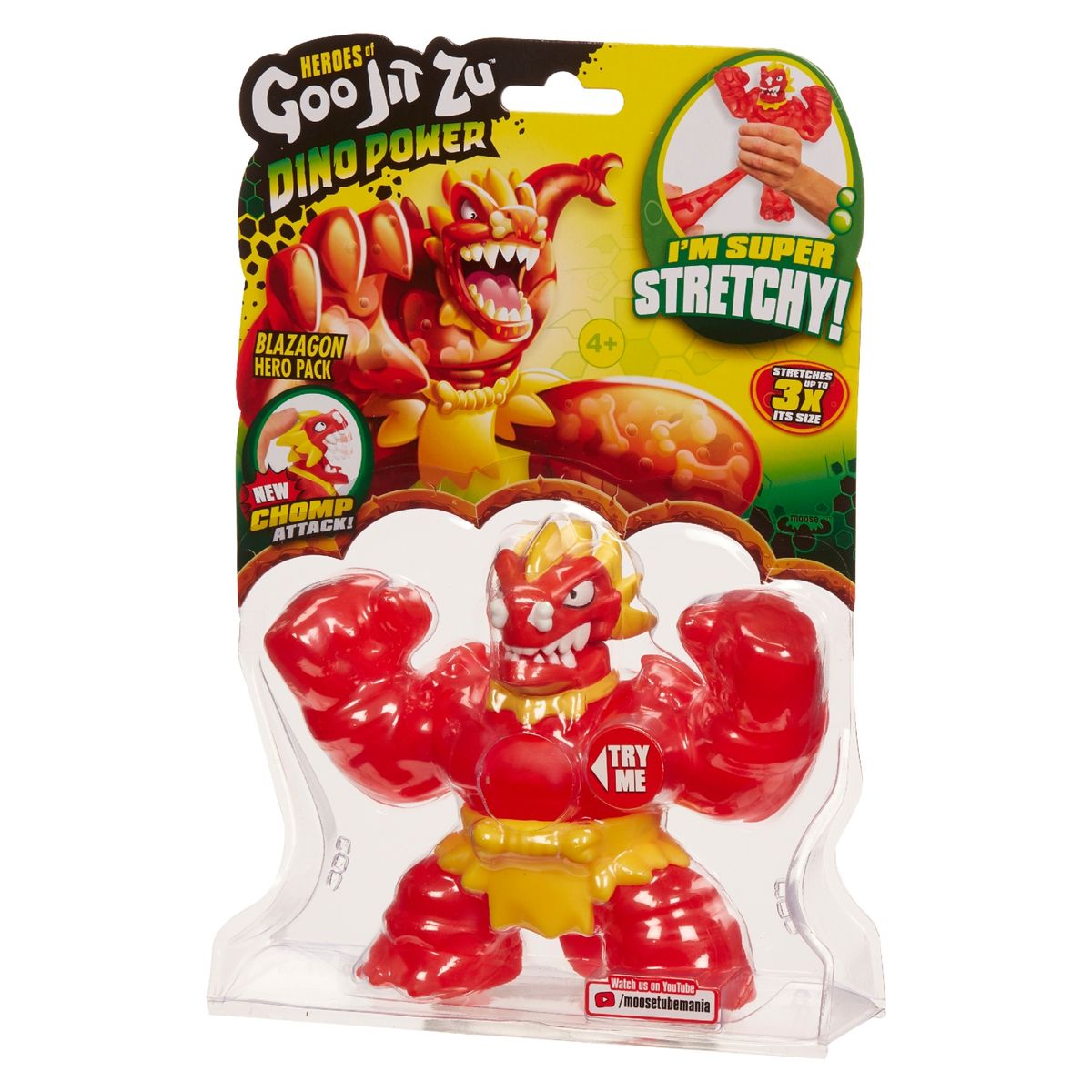 GOO JIT ZU - Figura De Acción Goo Jit Zu Heroe Blazagon