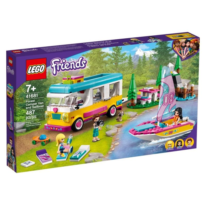Lego - Friends Casa Rodante Y Barco De Vela