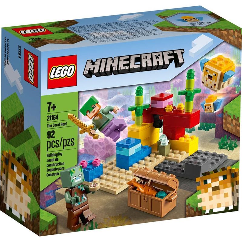 Lego - Minecraft El Arrecife De Coral