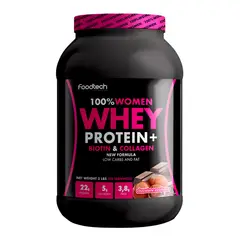 FOODTECH - Proteina 100% Women Whey 2 Lbs Chocolate Avellana