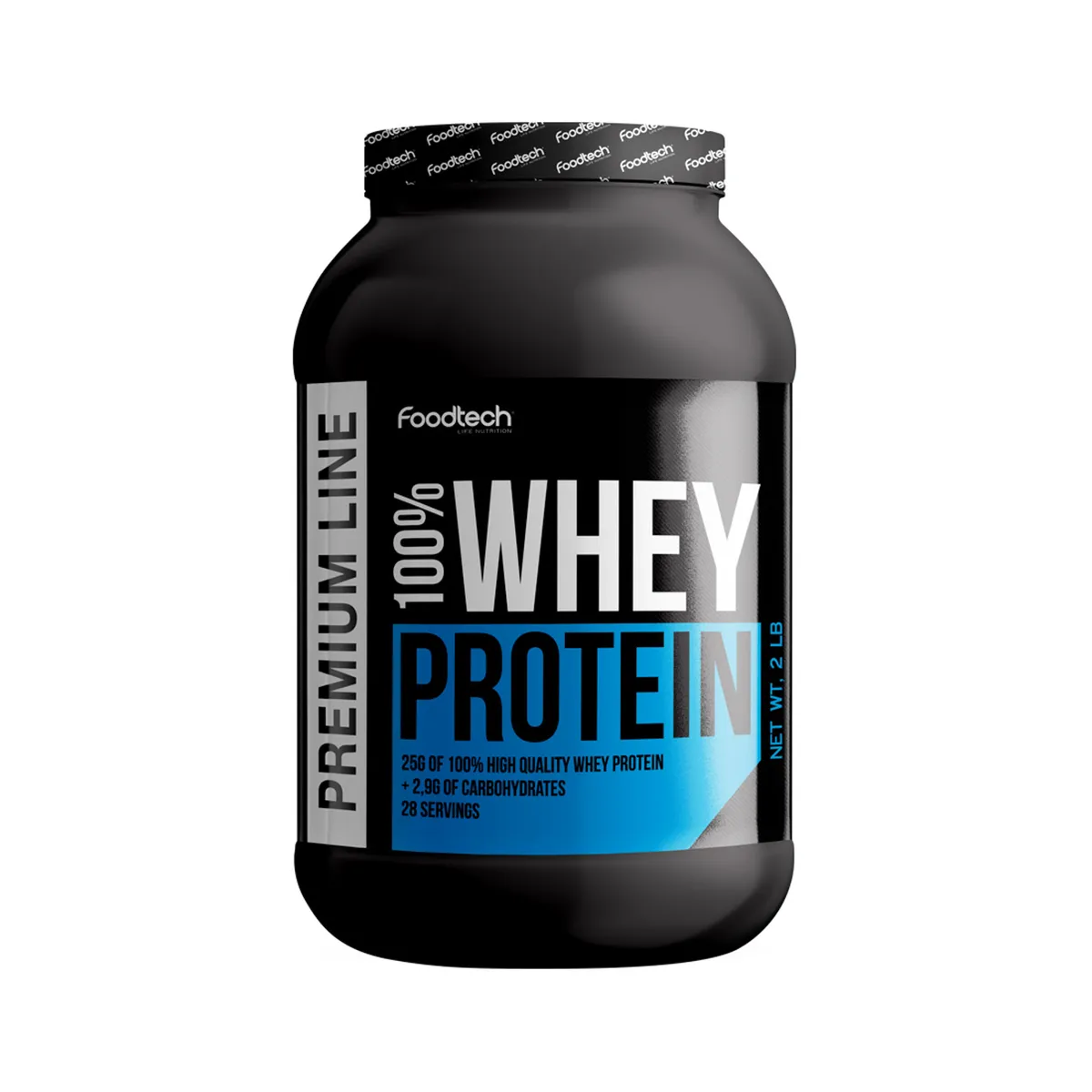 FOODTECH - Whey Protein Premium Line 2 Lbs Cookies And Cream Foodtech