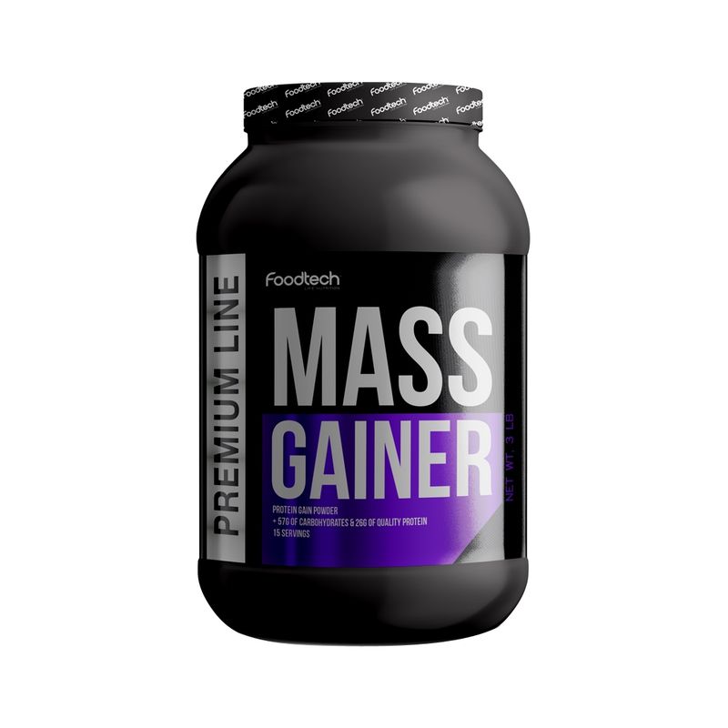 FOODTECH - Suplemento Mass Gainer 3Lb Foodtech