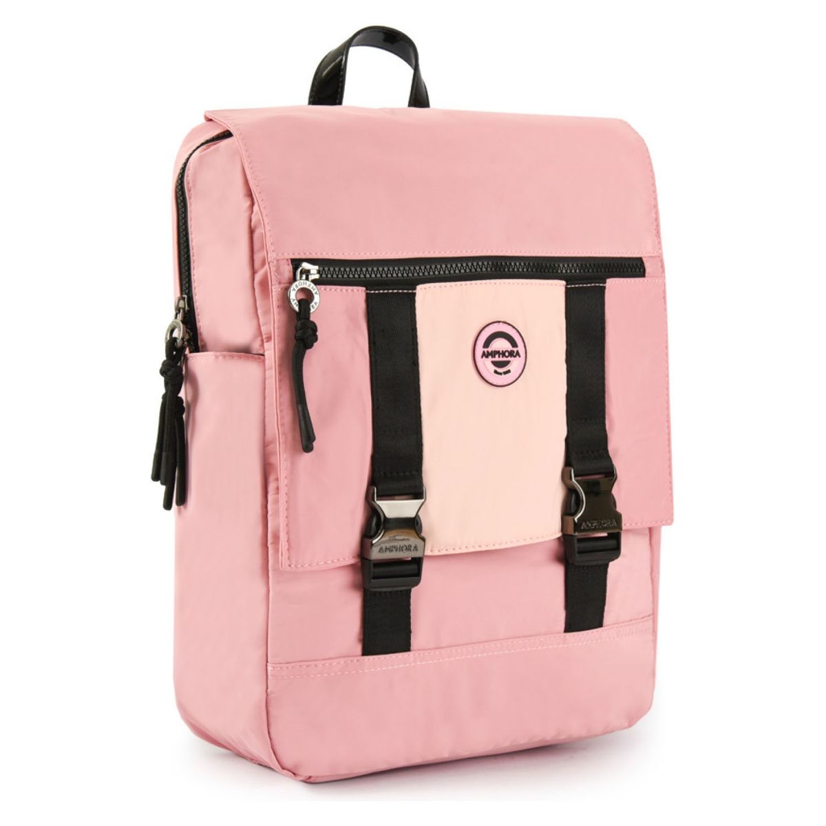 AMPHORA - Mochila Porta Notebook Grande Brett Rosa Viejo Amphora