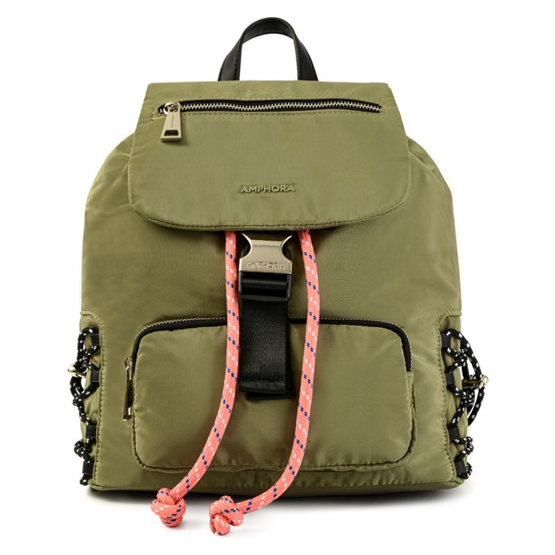 AMPHORA - Mochila Soleil Khaki Mujer Amphora
