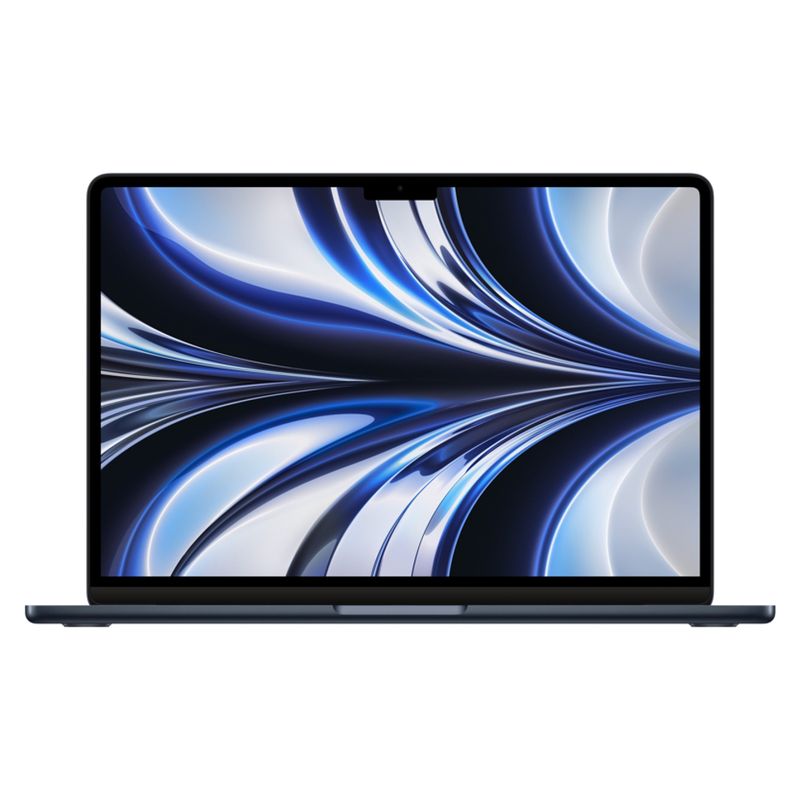 APPLE - Apple MacBook Air (13" con Chip M2 CPU 8 núcleos y GPU 8 núcleos, 8GB RAM, 256GB SSD)