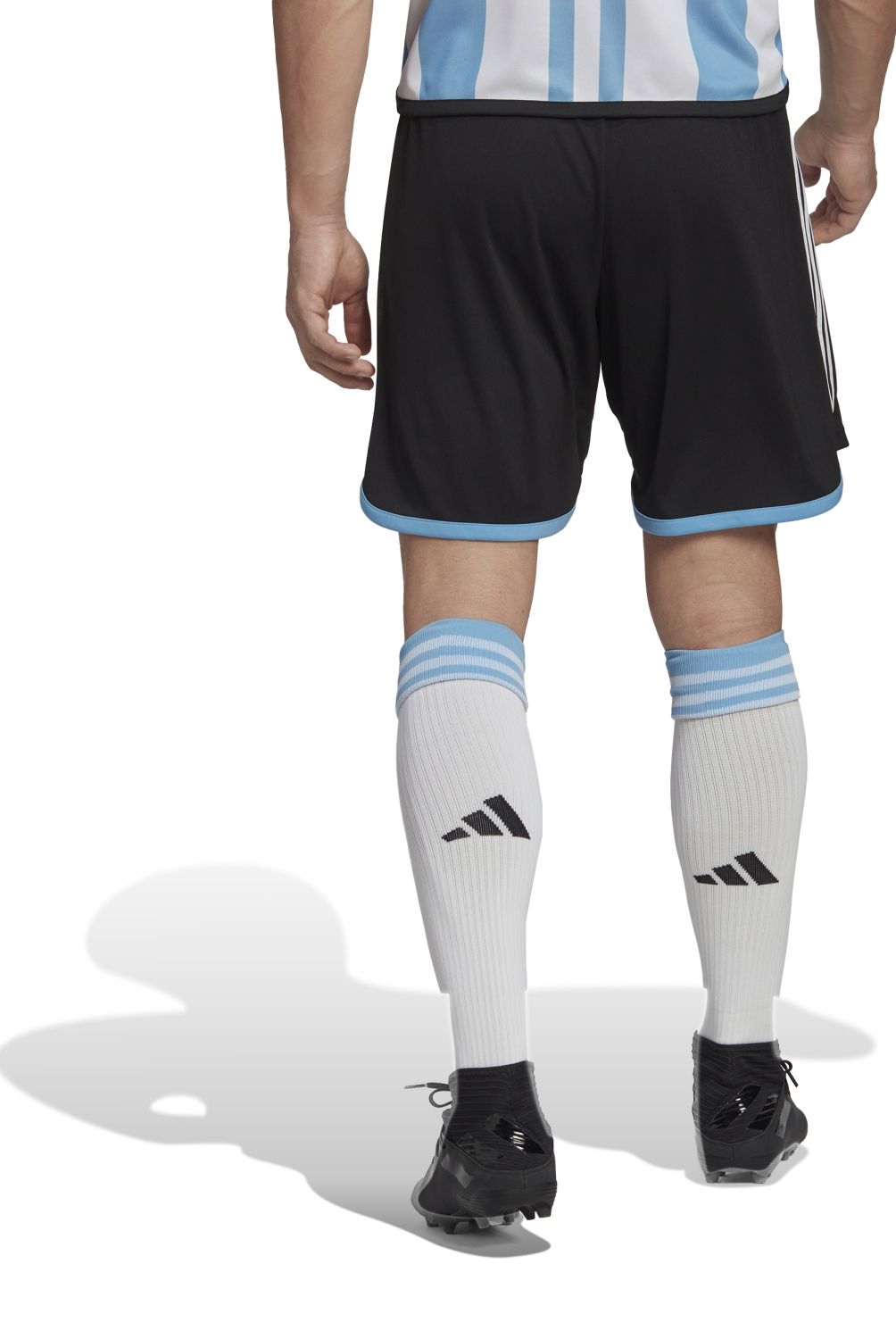 ADIDAS - Adidas Shorts Deportivos de Fútbol Argentina Hombre
