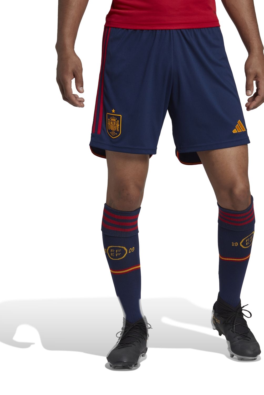 ADIDAS - Short Deportivo Fútbol España Hombre Adidas