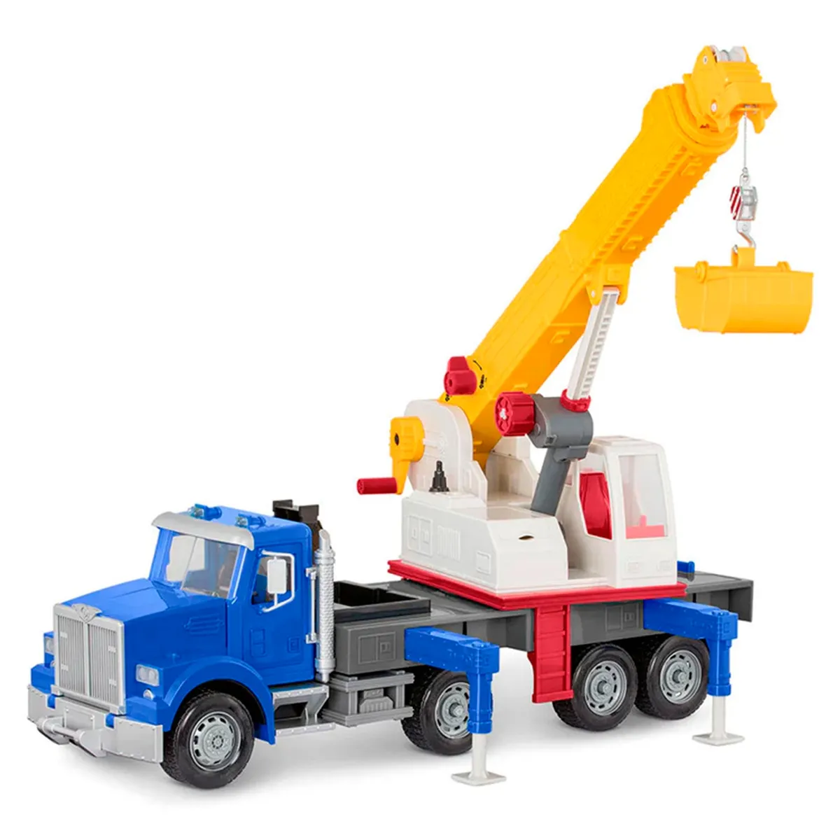 DRIVEN BY BATTAT - Caramba Camion Grua De Juguete Grande Driven By Battat