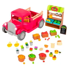 LI'L WOODZEZ - Camión De Juguete Mercado De Agricultores