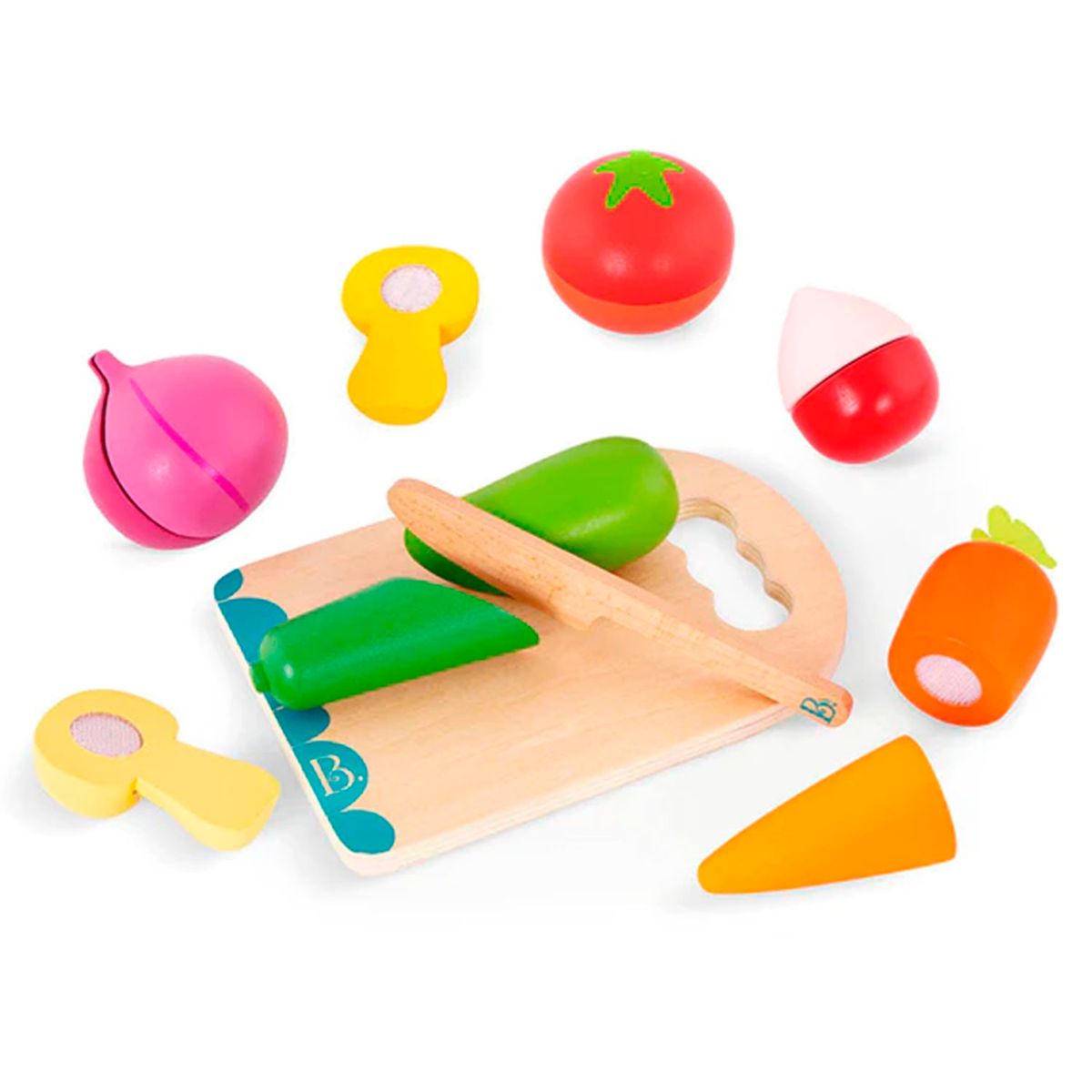 BTOYS - Caramba Set Vegetales De Madera Btoys