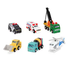 BATTAT TOY - Set Vehículo Madera