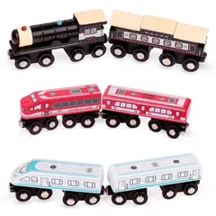 BATTAT TOY - Tren De Pasajeros De Jueguete Madera