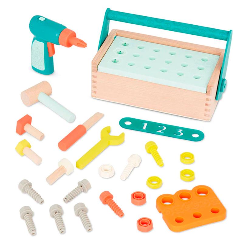BTOYS - Caramba Set Herramientas De Madera Btoys