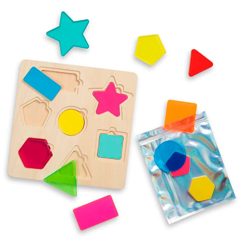 BTOYS - Caramba Puzzle Encaje Formas Y Tamanos 14 Piezas Btoys
