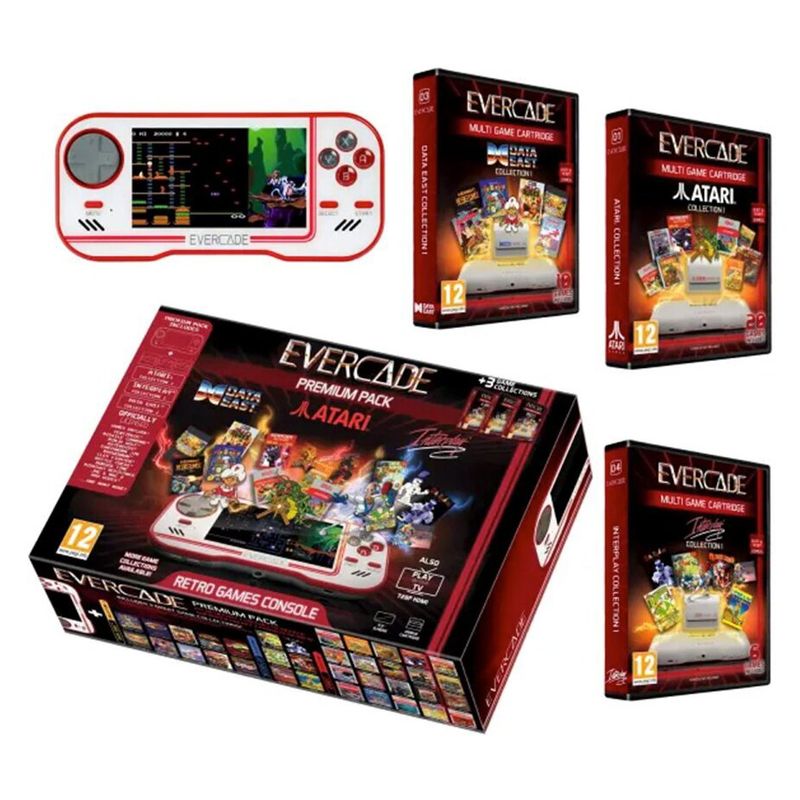 RETRO - Consola Portatil Retro Evercade Premium Pack
