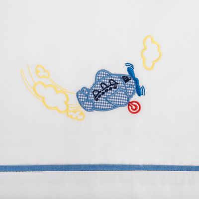 Imagen 2 del producto Juego De Sábanas Cuna 70 X 140 Bord Avión