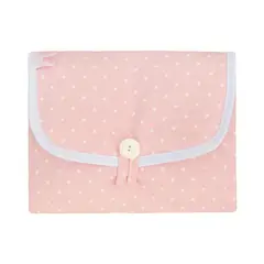 BEE BEE - Mudador Portátil Puntitos Rosado